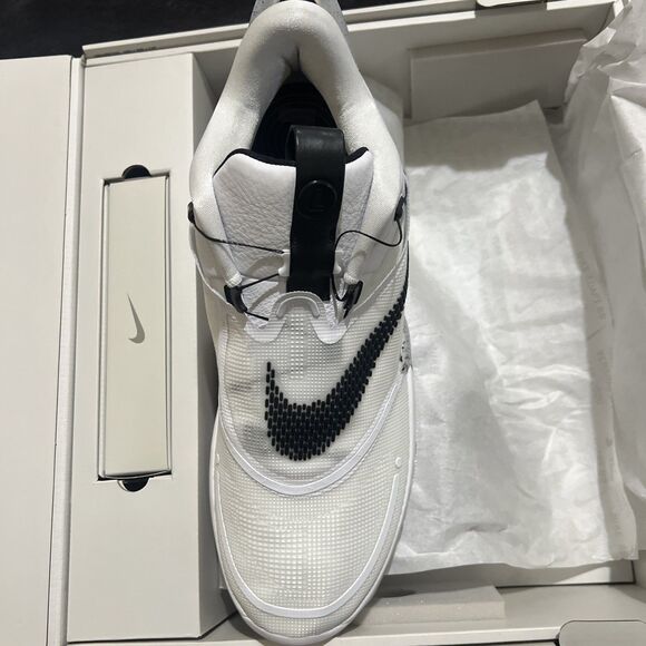 Size 15 Nike Adapt BB 2.0 White Cement BQ5397-101 White/Black-wolf Grey Blanc main image 8